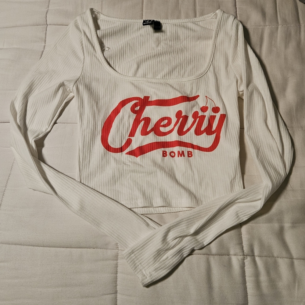 Long Sleeve Crop Top